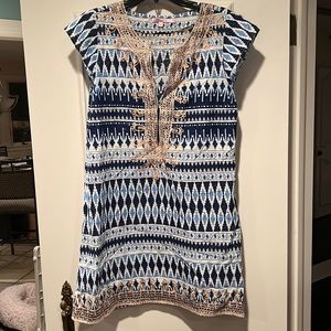 Calypso St Barth Embroidered Dress (M)